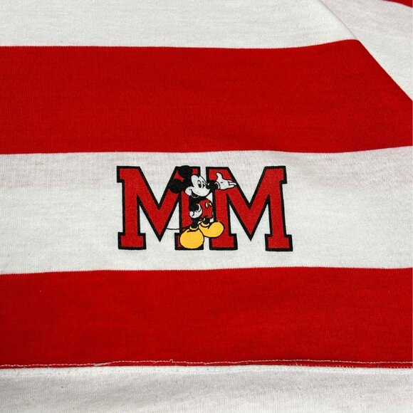 Disney Long Sleeve Red and White Tee - Picture 3 of 8